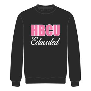 Hbcu giáo dục Đen Raglan tay áo Áo Chenille thêu Hy Lạp sorority thần thánh chín trang phục tùy chỉnh áo len - Product Image 2