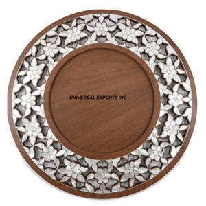 Mother of pearl <b>Chocolate</b> Tray Nice Quality Handmade <b>Chocolate</b> Platter Customized Size <b>Fancy</b> Wood <b>Chocolate</b> Tray - Product Image 5