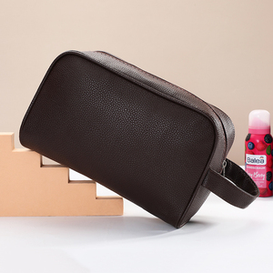 Vintage Leather Toiletry Bag for <b>Men</b> - Product Image 3