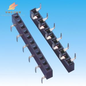 Vietnam Supplier's 2.54MM Single Row Female Socket Offset <b>Connectors</b> Centipede Foot O End 8.5MM Glue Height for <b>Flex</b> (FFC FPC) - Product Image 1