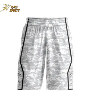 Conjuntos de uniformes de baloncesto con patrón de camuflaje de poliéster transpirable de primera calidad para hombres y niños, ropa deportiva de talla grande para el verano - Product Image 5