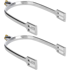 Venta al por mayor 2024 OEM ODM de alta calidad de acero inoxidable Horse Bits Spurs mejor calidad equipo de seguridad ecuestre - Product Image 1