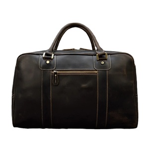 Sacs de voyage unisexes en cuir véritable, sacs à bandoulière, sacs de voyage imperméables, durables, grande capacité - Product Image 1