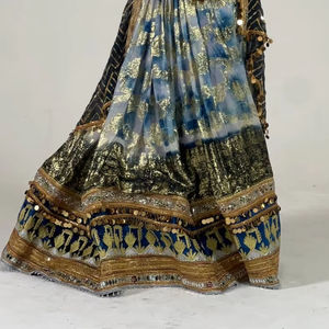 Nouveautés 2026 Robe longue en lin vintage à la mode, robe afghane kuchi, manches longues, tenue de soirée, maxi élégante - Product Image 5