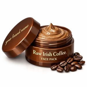 Masque facial au café irlandais brut en gros pour un nettoyage en profondeur des pores, l'élimination des tâches brunes et l'exfoliation – Fournisseur en vrac, fabricant OEM, marque privée - Product Image 2