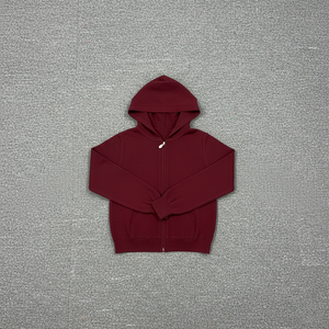 High Quality 100% Cotton <b>Zipper</b> Women's Hoodies Custom Printed Front Heavyweight 380GSM Winter Casual Wear Comfortable Hip Hop - Product Image 5