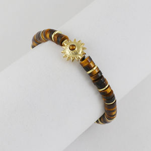 2026 New Designs Hot Selling Beaded Tiger Eye <b>Bracelet</b> for Wedding Party Great Gift for <b>Women</b> - Product Image 2