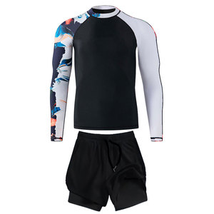 Camisetas de Entrenamiento de Compresión con Pantalones Cortos para Hombre, Traje de Entrenamiento de Jiu-Jitsu Brasileño BJJ, Disponible en Todas las Tallas y Diseños - Product Image 2