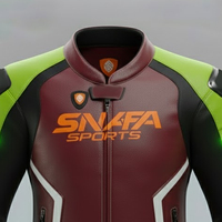 Chaqueta de Motociclista de Cuero Elegante para Hombre, Color Personalizado, 100% Cuero, Chaqueta de Motociclista para Hombre, Chaquetas de Cuero Personalizadas para Motociclistas