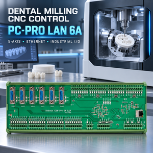 Contrôleur CNC Ethernet multi-axes RADONIX PC-Pro LAN 6A, mémoire 1 Go, garantie 1 an, pour fraisage dentaire, aluminium, métaux souples - Product Image 1