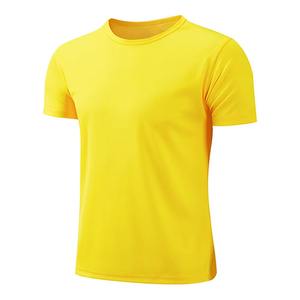 T-shirts pour hommes à col rond en polyester 100% avec impression par transfert de chaleur - Product Image 4