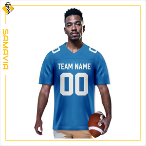 Camisetas de fútbol Unisex de alta calidad SAMAVIA Jersey de sublimación personalizado para niños y adultos para equipos - Product Image 5