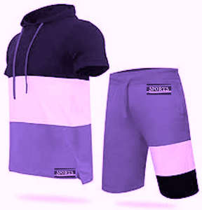 Shorts et haut de sport personnalisés pour hommes - Product Image 2