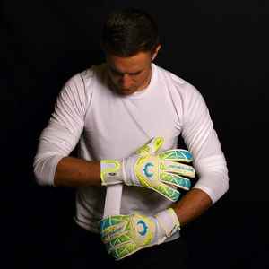 Guantes de portero de fútbol Agarre de grado profesional: látex alemán de 4mm garantiza fútbol al por mayor personalizado de alta calidad - Product Image 5