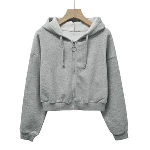 Personnalisable Femmes Crop Top Hoodie Haute Qualité Pro Style Bas Prix Vente Chaude Marque Privée pour Vos Propres Blouses et Chemises - Product Image 5