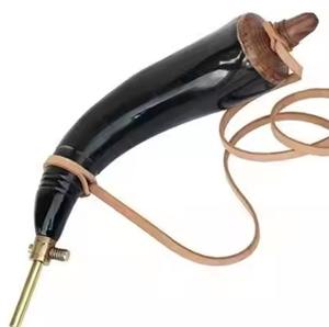 Jarra Vikinga para Beber, Novedad, Cuerno Natural de Búfalo para Café con Detalles Metálicos, Taza de Estilo Medieval - Product Image 3