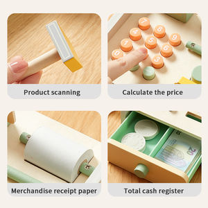 Jeu de <span class=keywords><strong>puzzle</strong></span> en bois pour enfants Jouet de caisse enregistreuse numérique pour l'éducation cognitive précoce pour l'âge de 2 à 4 ans - Product Image 5