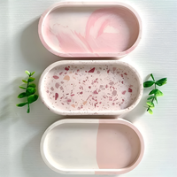 MOHOM-Pot de fleurs en ciment, personnalisé, fait à la main, design moderne, nouveau pour la décoration de la maison et du jardin