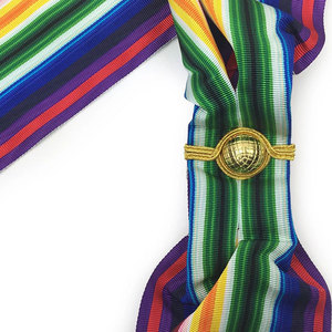 Fajas de cireno masónicas personalizadas de alta calidad para logotipo bordado al por mayor precio más barato mejor Material fajas de cireno - Product Image 2