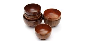 Bols en bois écologiques-faits à la main, durables, parfaits pour servir de la nourriture, vente en gros du Vietnam - Product Image 2