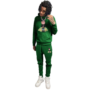 Streetwear personnalisé pour homme, survêtement de haute qualité, surdimensionné, coupe ajustée - Product Image 5