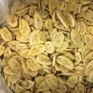 Chips de plátano crujiente dulce natural bajo en azúcar bocadillo saludable exportación a granel al por mayor embalaje personalizado - Product Image 1