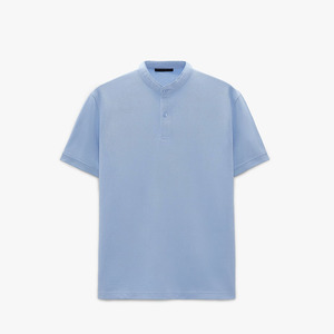 Camiseta de Moda para Hombre, Camiseta de Manga Corta con Cuello Redondo y Logotipo Personalizado Premium, Color Azul - Product Image 2