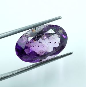 คาโคซีไนต์ธรรมชาติพลอยเจียระไนสีม่วง5มม. + 10000กะรัตสำหรับทำเครื่องประดับ - Product Image 4