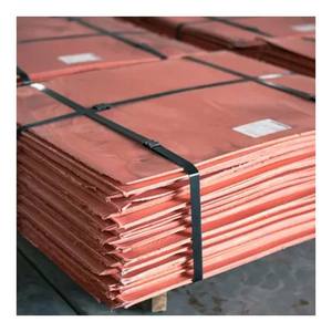 Cátodo de cobre de alta calidad 9999 por ciento de pureza para uso industrial Fundición Refinación y aplicaciones eléctricas en suministro a granel - Product Image 5