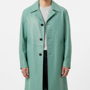 เสื้อโค้ทหนังผู้ชายแขนยาวสำหรับฤดูหนาว รุ่นใหม่ปี 2026 ราคาดีที่สุด - Product Image 5