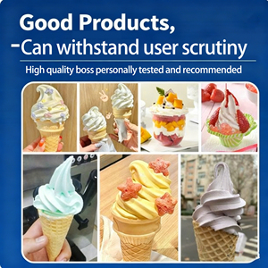Macchina Commerciale per Gelato <span class=keywords><strong>Soft</strong></span> 220v/110v, Gelatiera a 3 Gusti, Macchina per la Produzione di Gelato <span class=keywords><strong>Soft</strong></span> - Product Image 5
