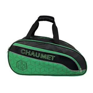 Nouveau design de sac de raquette léger et personnalisé pour protéger les raquettes design unisexe pour hommes femmes jeunes et adultes sac de tennis