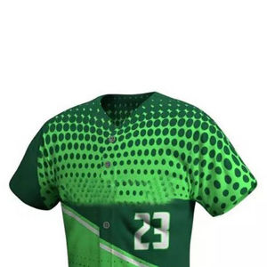 Uniforme d'équipe de softball confortable de qualité nouveau style conception d'uniforme de softball respirant uniforme de softball à prix raisonnable - Product Image 5