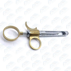 Jeringa Dental de Precisión Quirúrgica con Certificación CE, Jeringas Dentales de Acero Inoxidable con Aspiración, Mango de 2.5 Anillos, Instrumentos Médicos - Product Image 5