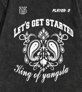 Camiseta estampada personalizada DTG DTF para hombre, ropa de calle de gran tamaño de algodón, camiseta informal gráfica, venta al por mayor de fábrica - Product Image 4