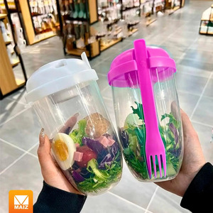 Contenitore Ermetico in Plastica per Alimenti 900ml Adatto al Microonde - Colori Assortiti - Product Image 6