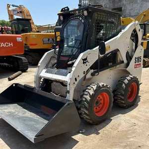 Chargeur compact Bobcat S185 d'occasion, 61 CV, diesel, 2,7 T, chargeur compact robuste pour les projets de construction, d'aménagement paysager et miniers - Product Image 1