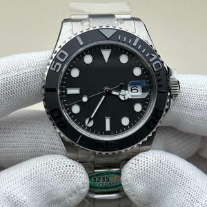 Montre de luxe numérique haut de gamme en acier inoxydable 42 mm, style sport, automatique, cadran à aiguilles, chronographe, étanche - Product Image 2