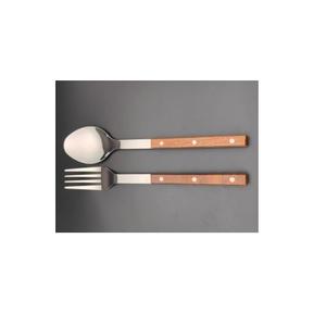 Cubiertos de cuchara de ensalada de acero, juego de cubiertos de oro y asas para hoteles y restaurantes, utensilios de cocina con venta - Product Image 4