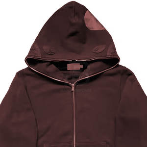 Hombres Casual Invierno Uso al aire libre Moda Sudaderas con capucha Cara completa Cremallera Cuello con capucha Diferentes diseños Patrón sólido Algodón/Poliéster - Product Image 6