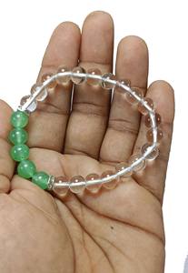 <b>Bracelet</b> Green <b>Aventurine</b> Crystal Beads Stone <b>Bracelet</b> Crystal Gemstone Fashion Jewelry Men and Women Gift Energy Meditation - Product Image 2