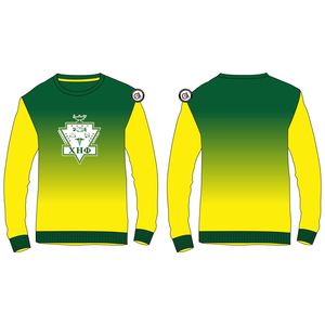Chi Eta Phi Sororité et Fraternité XHO Broderie Service OEM Dernière Conception Couleur Unie Hommes Sweat À Manches Longues - Product Image 2
