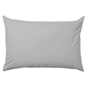 Taie d'oreiller de luxe grise en polycoton pour hôtel, 50x70cm, simple, douce, respirante, pour la maison, forme rectangulaire, motif uni, tissée - Product Image 2