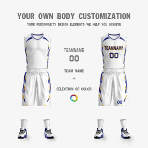 Maillots de basket-ball personnalisés vêtements de sport de haute qualité personnalisés uniformes de basket-ball personnalisés pour l'équipe - Product Image 3