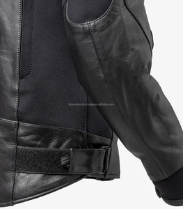 Vêtements de sport Boomletcorp pour hommes, veste de motard en cuir respirante de fabrication professionnelle, veste grande taille pour hommes - Product Image 3