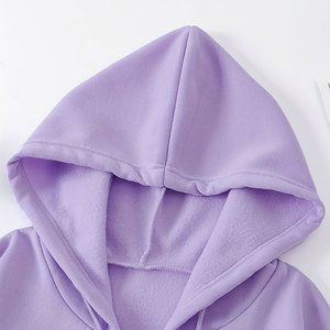 เสื้อฮู้ดของผู้หญิงวัสดุดีมีฮู้ดสำหรับผู้หญิงโลโก้แบบกำหนดเอง - Product Image 3