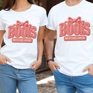 Vinilo Termotransferible Lavable para Impresiones, Tendencia 2026, Día de San Valentín, 'Los Libros Son Mi Idioma del Amor' - Product Image 3