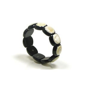 Bracelets en corne de buffle d'Inde, qualité luxe, forme ronde, faits à la main, bracelet manchette en corne, haute qualité, prix bas - Product Image 4