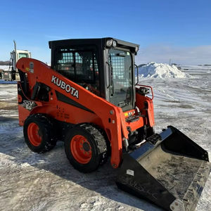Chargeuse compacte de qualité utilisée Kubota SSV65 Skid Steer Loader Machine de construction robuste disponible en stock - Product Image 1