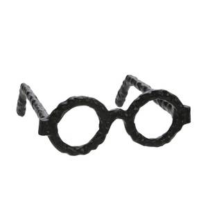 Escultura de gafas de aluminio fundido con acabado plateado Diseño personalizado Fabricación india de moda superior Pieza de exhibición de metal antiguo - Product Image 4